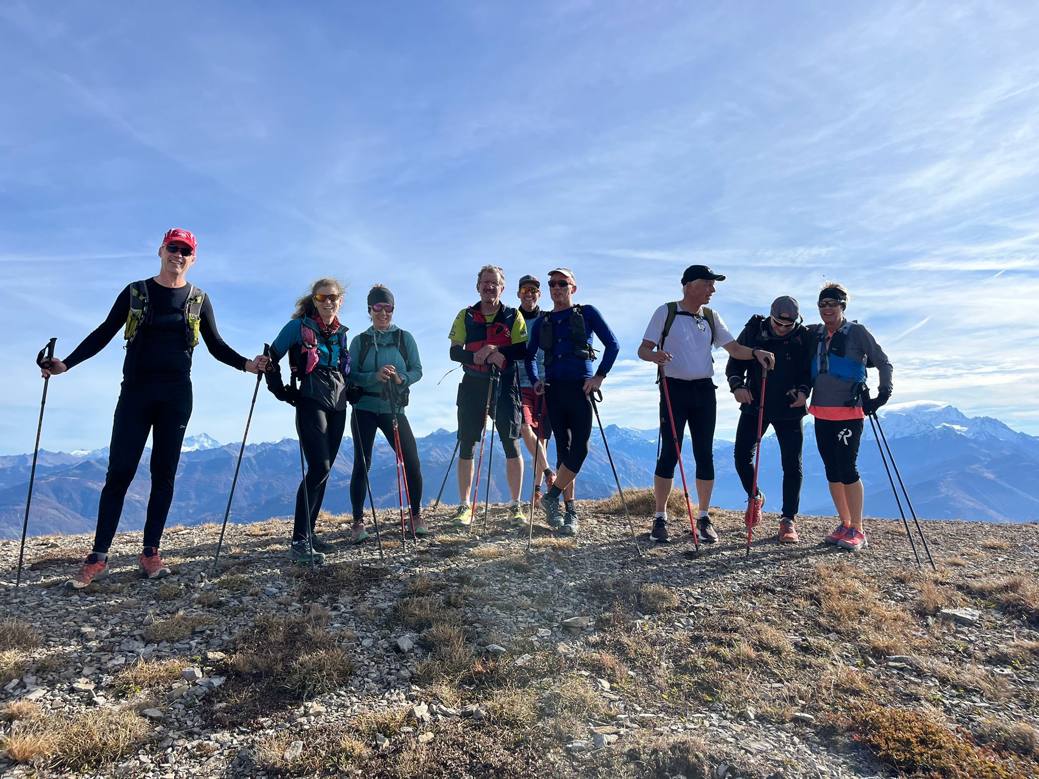 Quelques membre de la foulée de Bussigny pour une sortie du club